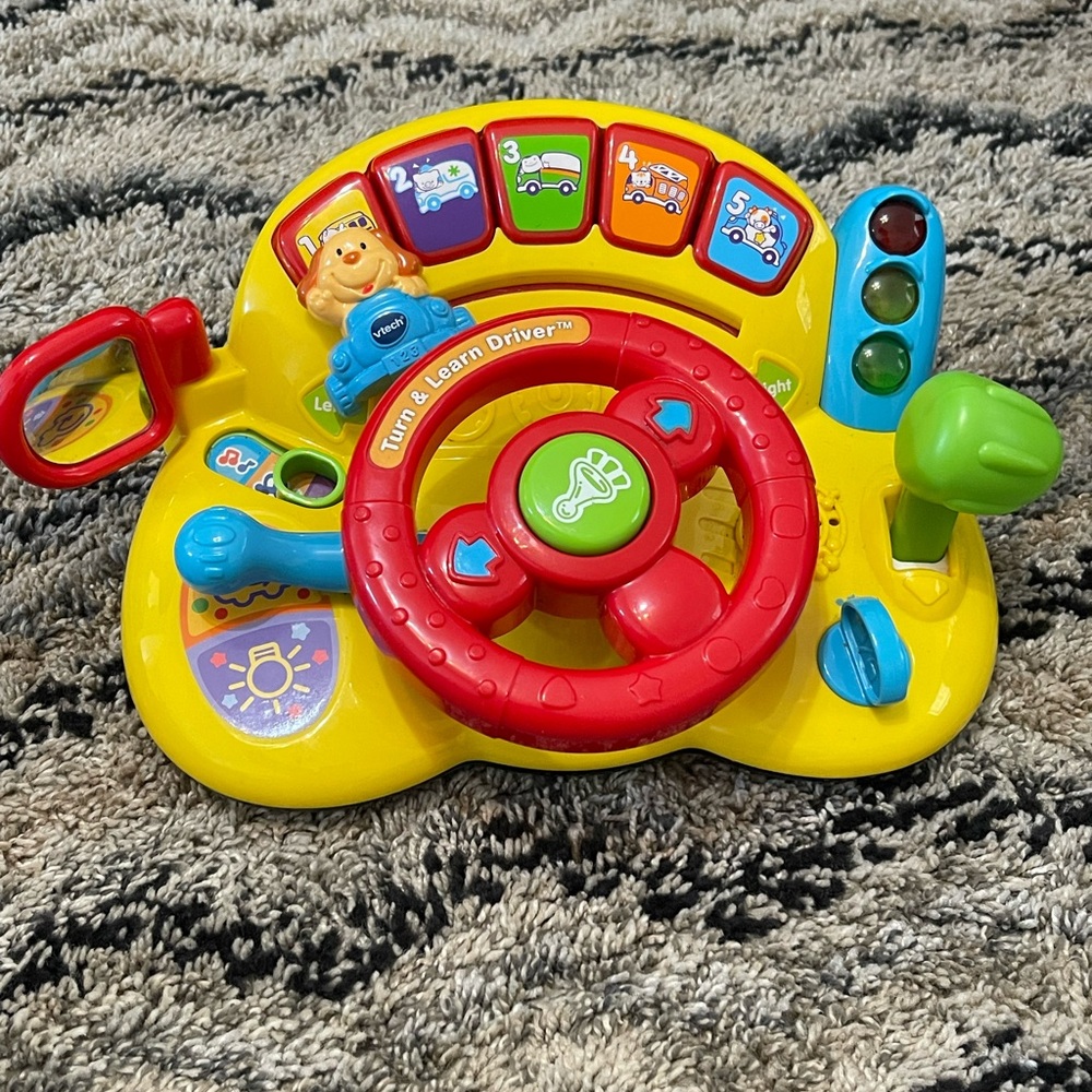 Colorful Interactive Driver Toy for Kids